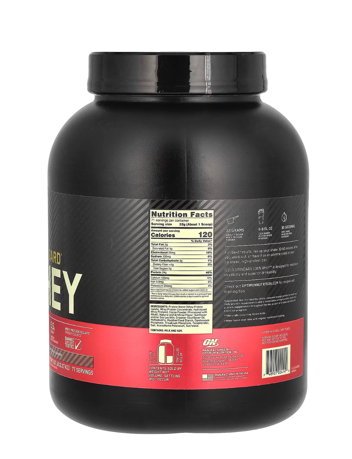 Gold Standard 100% Whey – Optimum Nutrition